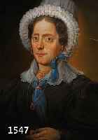 BIEDERMEIERKÜNSTLER ANF. 19.JH., BILDNIS EINER FRAU MIT SPITZENHAUBE (SEITLICH RISS, KLEINES LOCH), PASTELL, UNSIGN., 52 X 41,5 CM, UNTER GLAS ...