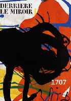zwei Hefte Derriere Le Miroir, Nr. 203 und 193/194, num. 203 mit Umschlaglitho und zwei Doppelblattlithographien, 193/94 nur noch mit ...