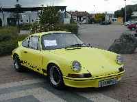 Porsche 911 (bis 08/75) S Modell F, EZ 06/1972 , 154 KW, 2653 ccm, 88459 km (abgelesen), Lederlenkrad, überrollbügel und Domstrebe vo. (Fa. ...