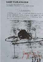 BEUYS, JOSEPH, 1921-1986, DIEBSTAHL, OFFSET-MULTIPLE, HANDSIGNIERT MIT ROTEM FILZSTIFT, CA. 29.5 X 21 CM