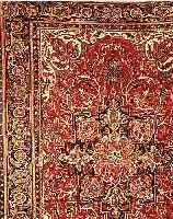 Heriz Persien um 1960, Flor Wolle. Ehz 4-5, 330 x 233cm.