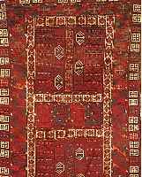 Yomuth, Torkmene, 181 x 116cm, Ehz 3 um 1900.