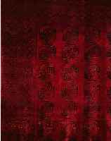 AFGHANE, CA. 45 JAHRE, WOLLE AUF WOLLE, CA. 434 X 317 CM, SCHÄTZWERT: 2400.- EURO, EHZ 2-3