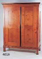 BIEDERMEIERSCHRANK, DEUTSCH, UM 1840, BIRKE MASSIV, ALLTEILIG KASSETIERT, IN ALLEN TEILE ORIGINAL, ZERLEGBAR, ORIGINAL SCHLÜSSEL, ...
