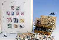 Briefmarkenkarton, mit reichhaltigem interessantem Inhalt, nur deutsches Material, bitte besichtigen