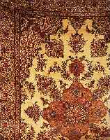 TÄBRIZ, PERSIEN, CA. 50 JAHRE, WOLLE AUF BAUMWOLLE, CA. 501 X 362 CM, EHZ 3