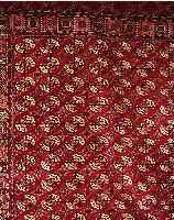 BOCHARA, RUßLAND, UM 1950, WOLLE AUF WOLLE, CA. 497 X 338 CM, EHZ 3