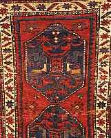 Wolkenband Kazak, Rußland, um 1890, Wolle auf Baumwolle, ca. 218 x 127 cm, Ehz 4-5