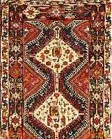 Gashgai, Persien, ca. 60 Jahre, Wolle auf Baumwolle, ca. 284 x 112 cm, Ehz 3
