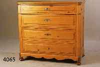 WÄSCHEKOMMODE, DEUTSCH, UM 1900/10, BAROCK- STIL, AUSGESUCHTES KIEFERNHOLZ, ABGELAUGT, GESCHLIFFEN UND GEWACHST, FÜßE ERNEUERT, KANTEN ...