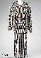MISSONI-2-Teiler, Strickkleid, langÄrmelig, Gr. ca. 38, mit passender Wendejacke, Baumwolle und Woll-Gemisch, L ca. 128 cm, Blouson, L ca. 60 cm