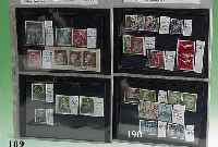Briefmarken: Bundesrepublik aus 1949-1953, gestempelt in bester Erhaltung, dabei 1. Bun- destag, (sign. Schlegel), Wuppertal 10 Pf. Deutsches ...