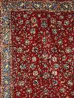 Ghom, Persien, ca. 50 Jahre, Flor Wolle mit Seide, ca. 382 x 265 cm, Ehz 2 (selten)