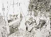 Hrdlicka, Alfred, Radierung, handsign. u. num. 53/70, dat. 1986, ca. 40x50 cm
