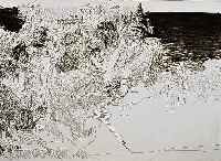 Hrdlicka, Alfred, Radierung, handsign. u. num. 53/70, dat. 1989, ca. 36.5x60 cm