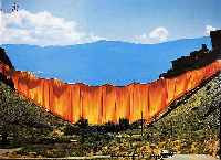 Christo u. Jeanne Claude, 5 Farb-Offsets, alle handsign., 3x Wrapped Reichstag, 2x Running fences