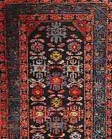 Bidjar, Persien, ca. 60 Jahre, Wolle auf Baumwolle, ca. 522 x 98 cm, Ehz 4