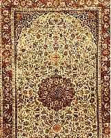 TÄbriz fein Seide, China, ca. 20 Jahre, reine Naturseide, ca. 153 x 93 cm, ca. 1 Mio Kn/qm, Ehz 2