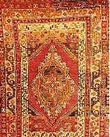 Karabagh, Rußland, um 1910. Ca. 151 x 107 cm. Wolle auf Wolle. GekÜrzt. Fachkundig restaurie rt.