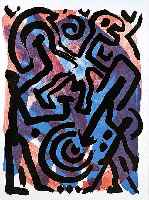 Penk, AR., 2 Farblithogr., beide handsign. u. bez. 1x Probedruck u. 1x hc., ca. 40x30 cm