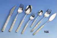 Besteck fÜr 11 Personen, 925er Silber, Fa. Seibel, Mettmann, 60er Jahre, best. aus: 12 Messer (Griffe gefÜllt, Klingen Stahl), 12 Gabeln, 12 ...