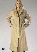 Mantel BURBERRY, Gr. 40, Winterfutter mit Reißverschluß zu entfernen, diesjÄhriges Modell, Futter Wolle, Baum- wolle/Polyester, RÜckenl. ca. ...