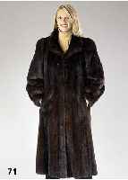 Darknerzmantel, Norka Mink, ca. 90er Jahre, ausgelassene Felle, ausgewÄhltes Material, schÖne Verarbeitung, weit gearbeitet, RÜckenl. ca. 109 ...