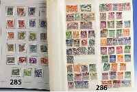 Niederlande-Briefmarken-Sammlung, ca. 1850-1935, gestempelt in selbstgefertigtem Album, im Anhang etwas NiederlÄndische Ko- lonien, lt. ...