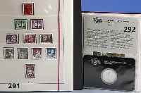 Briefmarken-Sammlung "Bundesrepublik 1950- 1990", "Berlin 1950-1990", postfrisch oder gestempelt, dabei die letzten seltenen ...