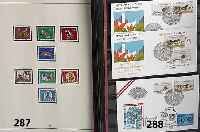 Briefmarken-Sammlung "Berlin 1952-1990", komplett in den Hauptnummern bis zur letzten Ausgabe von Berliner Briefmarken gestempelt ...