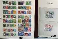 Briefmarken-Sammlung Deutsches Reich, dabei Wagner-, StÄnde-, NÜrburgring-Satz, Olympiade- Blockpaar, umfangreiche Sammlung, Überwiegend ...