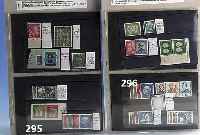 Briefmarken Bundesrepublik aus 1949-1954, gestempelt in bester Erhaltung, dabei 1. Bun- destag 20 Pf, Marienkirche 10 Pf, 50 Jahre Museum, ...