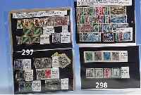 Briefmarken: 1945/48, FranzÖsische u. Alliierte Zonen, einige ausgewÄhlte SpezialitÄten der Nachkriegszeit auf 2 hand- lichen Einsteckkarten, ...