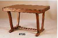 Ausziehtisch, Frankreich, um 1930/40, Korpus Eiche bzw. Buche massiv, spÄter Artdeco-Stil, schÖner stabiler Tisch, vielfach verwendbar, ca. ...