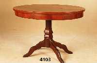 Ausziehtisch, deutsch, 1870/80, Korpus Weichholz, Mahagonifurnier, Pyramidenmahagoni gespiegelt, Fuß z.T. Mahagoni massiv, auszieh- bar, ...
