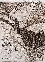 Toulouse-Lautrec, Henri de, 1864 - 1901, Ozeans Nox, Lithographie von 1895, hier: posthumer Druck von Mourlot, num. 218/450, M. ca. 26x20 cm, PP ...