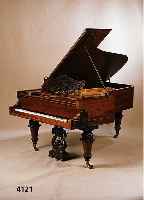 SalonflÜgel, Steinweg, Deutschland/New York, um 1870, Korpus Weichholz und Palisander, Palisanderfurnier, reich geschnitzt, hervorra- gendes ...
