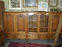 Schrank, deutsch, Fa. SchrÖder, Barockstil, Eiche massiv, Eichefurnier, 6-tÜrig