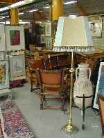 Stehlampe, Schirm 2-farbig