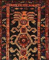 Kazak, Rußland, um 1945, Wolle auf Wolle, ca. 232 x 134 cm, Ehz 2