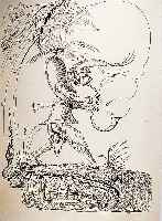 Dali, Salvador, 1904 - 1989, Les songes drolatiques de Pantagruel, Lithographie auf Japan-Papier, hand- signiert und bez.: E.A. (Auflage 250 ...