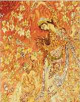 TÄbriz fein, Persien, ca. 30 Jahre, Korkwolle mit Seide, ca. 158 x 98 cm, ca. 600.000 Kn/qm, Ehz 1-2