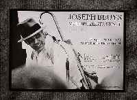 Beuys, Joseph, 1921 - 1986, Plakat zur Ausstellung Multiplizierte Kunst 1979, handsign., ca. 41x59 cm, u.Gl., aufwen- dig gerahmt