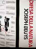 Beuys, Joseph, 1921 - 1986, Difesa della natura, 7000 Eichen, handsign., num. 19/150, FIU-Stempel, ca. 69x30 cm, PP u.Gl., R.