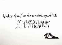 Beuys, Joseph, 1921 - 1986, "hinter dem Knochen wird gezÄhlt Schmerzraum", Lithographie, handsign., num. 49/80, ca. 50x75 cm, PP u.Gl., R.