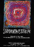 Hundertwasser, Friedensreich, 1928-2000, Der große Weg, Plakat zur Ausstellung Mathil- denhÖhe 1998, Farboffset, handsigniert, ca. 84 x 59 cm