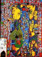 Hundertwasser, Friedensreich, 1928-2000, Plakat zu den Olympischen Spielen in MÜnchen 1972, Farboffset, ca. 100 x 64 cm