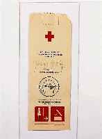 Beuys, Joseph, 1921-1986, DDR Hygiene Beutel, um 1980, handsigniert und mit Hauptstromstempel versehen, ca. 24 x 8.5 cm, u.Gl., R.