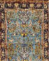 Ghom, Persien, ca. 40 Jahre, Wolle auf Baumwolle, ca. 165 x 102 cm, Ehz 2