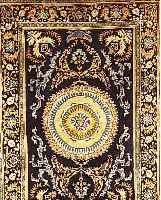 Keschan, Persien, ca. 40 Jahre, Wolle auf Baumwolle, ca. 195 x 139 cm, Ehz 2